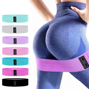 Fabric Resistance Loop Bands — Glute & Hip Activation Set