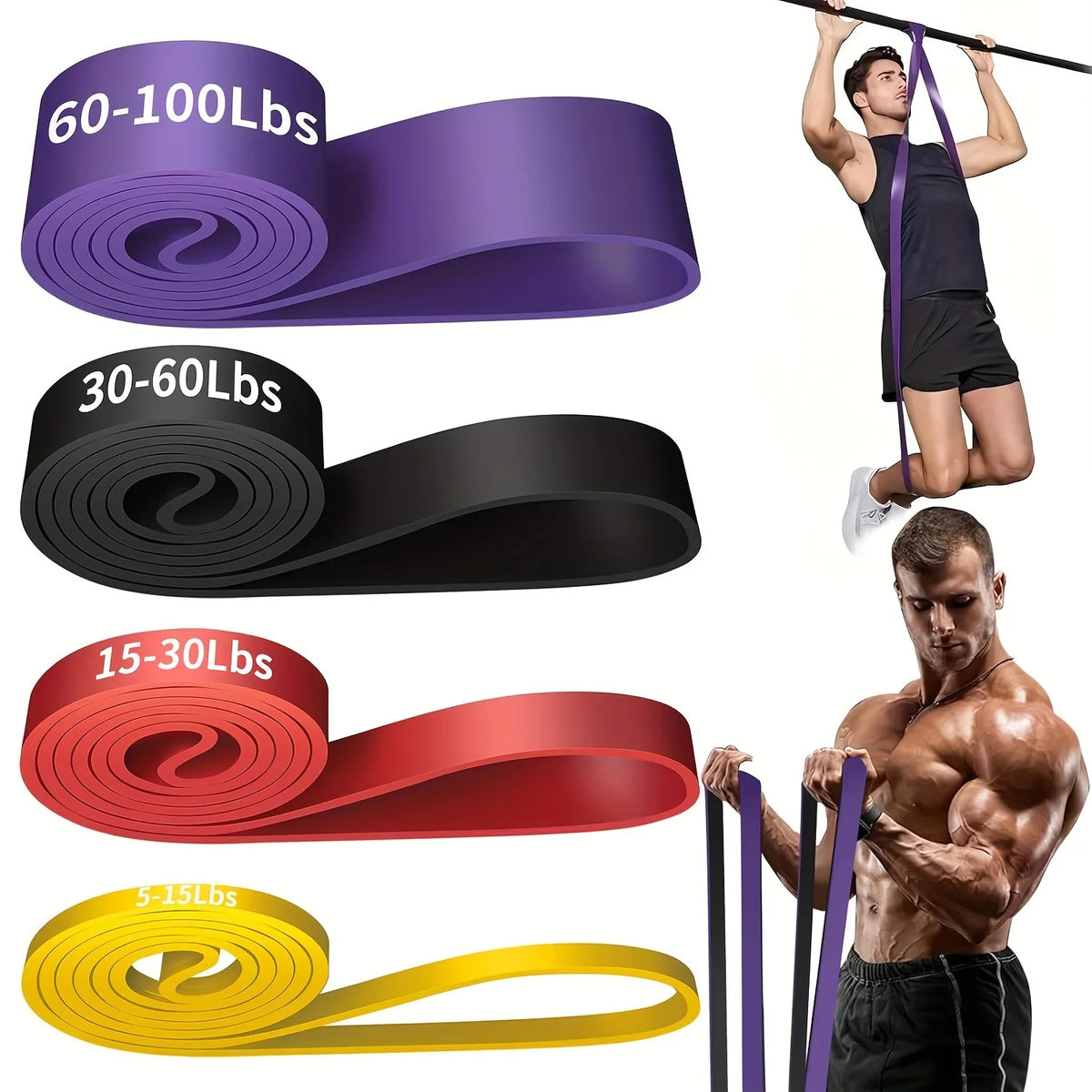 5-Band Resistance Set — Full-Body Training Kit